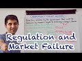 Y1/IB 30) Regulation and Market Failure