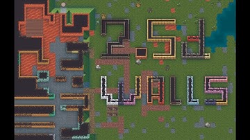 Perspective Walls and Rounded Hills - Dwarf Fortress Mods