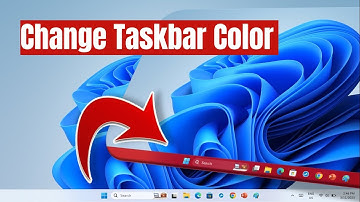 How to Change Taskbar Color in Windows 10/11 | Easy Customization Guide 🎨