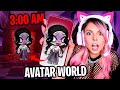 NUNCA VAYAS A LA ESCUELA DE AVATAR WORLD A LAS 3 AM😨 *aparece el ESPÍRITU de una NIÑA* 👧🏻🏫