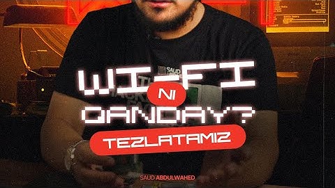 WiFi yaxshi ishlamayaptimi?