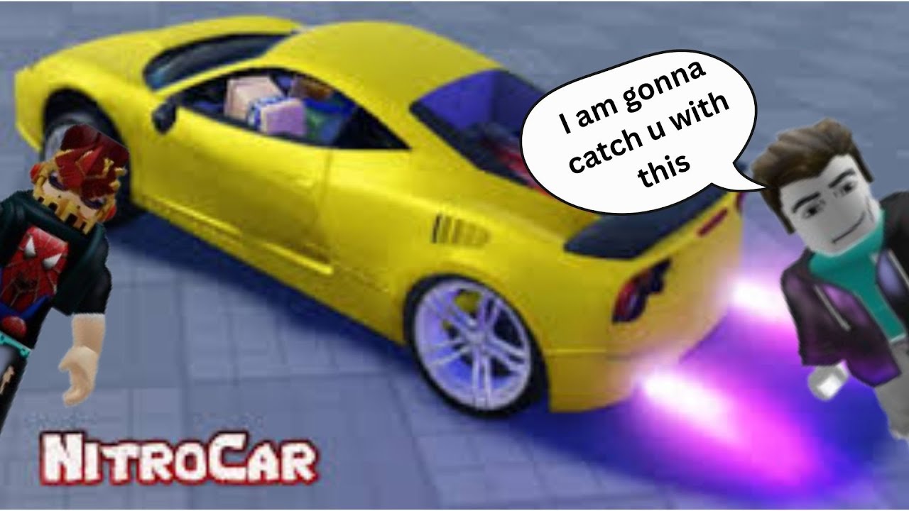 Nitro Car Madness in Roblox! 💨🔥 | Insane Speed & Stunts