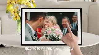 Digital Picture Frame with15.6 Inch Large touch screen #amazongadget #amzonproduct