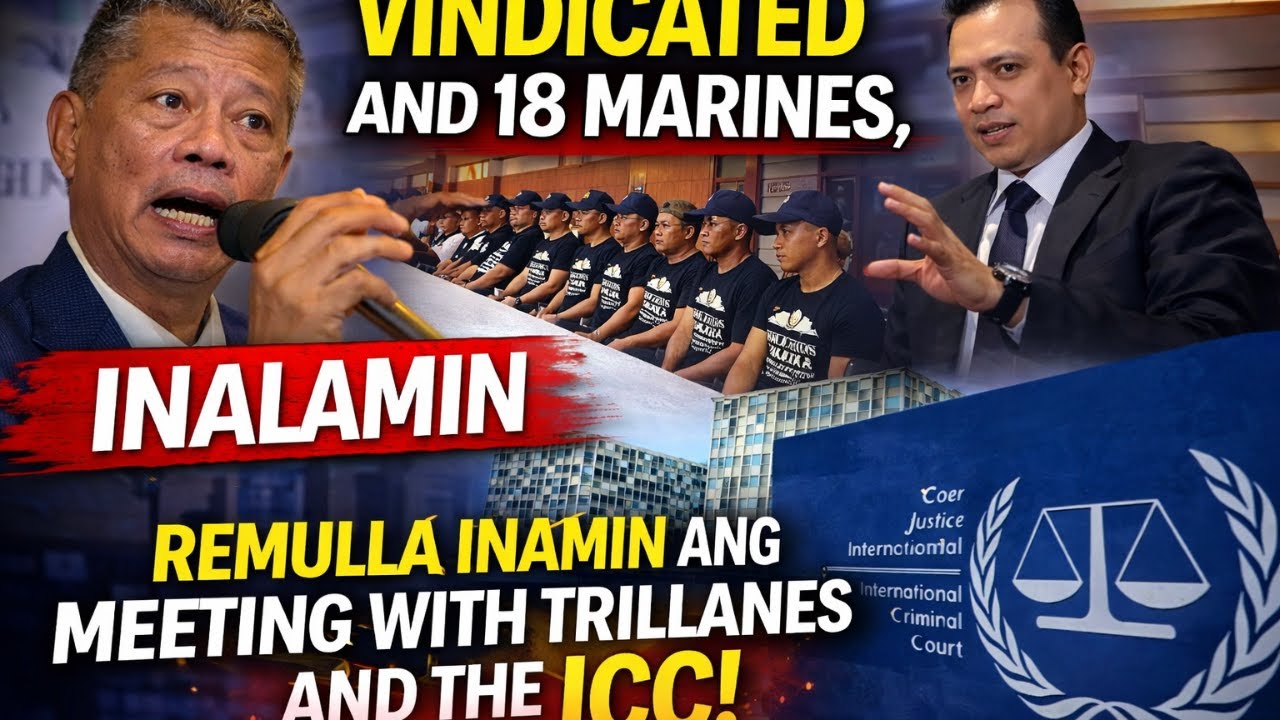 VINDICATED ANG 18 MARINES, OMB BOYING REMULLA INAMIN ANG MEETING WITH TRILLANES AND THE ICC