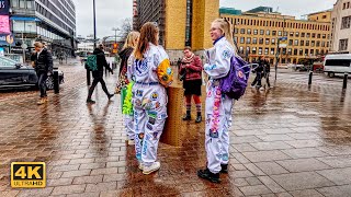 2 Hours Spring Walk in Helsinki City Center 2024 🇫🇮 4K Walking tour Finland