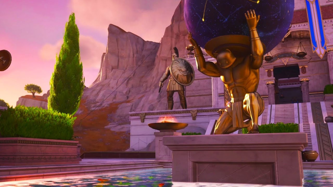 Mount Olympus [POI] [Morning] | Fortnite Ambience - YouTube