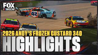 NASCAR O’Reilly Auto Parts Series: Andy's Frozen Custard 340 Highlights 🏁 NASCAR on FOX