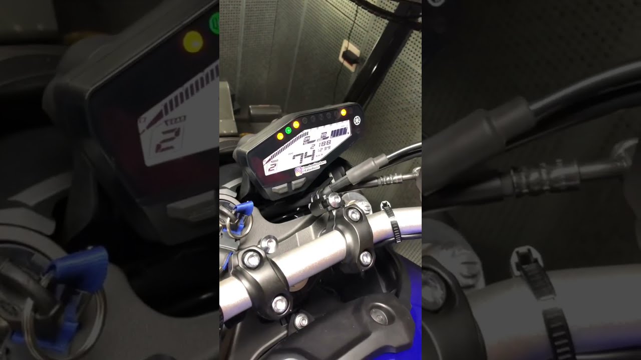 MT09 Top Speed Shortvideo Youtubeshorts Yamaha