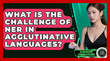 What Is The Challenge Of NER In Agglutinative Languages? - AI and Machine Learning Explained