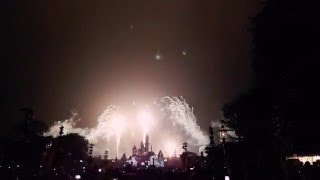 1050221香港迪士尼結尾煙火  -NOTE5未開慢動作拍攝
