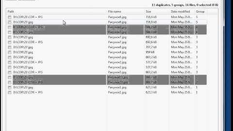 How to find duplicate vector graphics and remove them