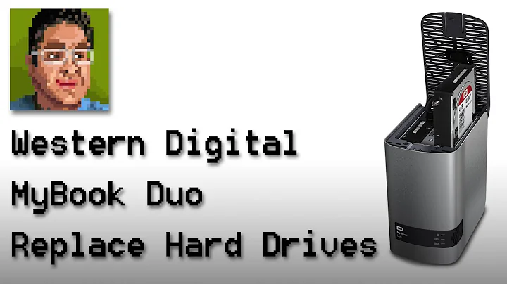 Western Digital MyBook Duo: Replace Hard Drives