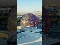 The Sphere in Las Vegas | View from the Linq | #shorts #lasvegas #thesphere