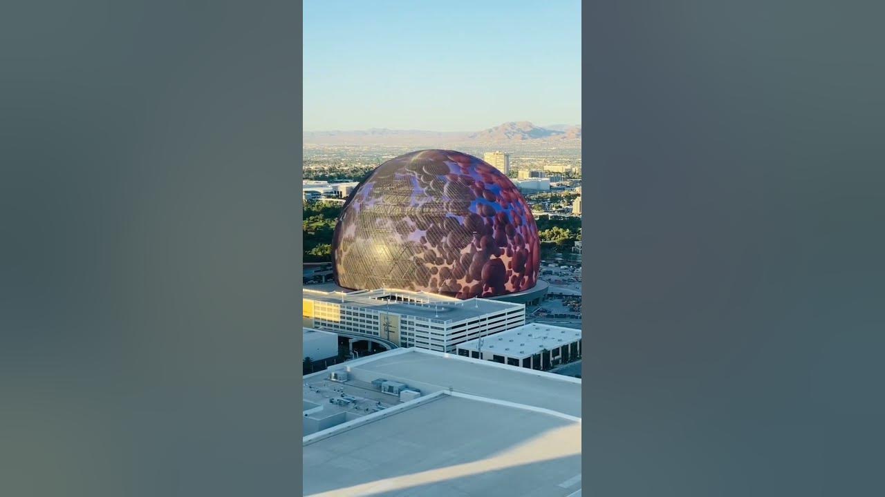 The Sphere in Las Vegas | View from the Linq | #shorts #lasvegas # ...