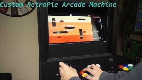 Custom RetroPie Arcade Machine Tour
