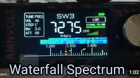 New Si4732 Waterfall Firmware