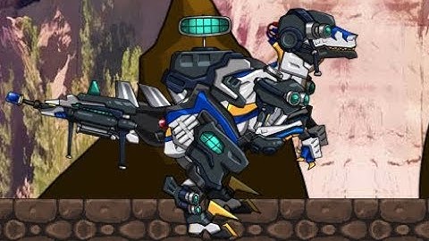 Transform! Dino Robot Velociraptor Cops (Роботы Динозавры: Велоцираптор полицейский)