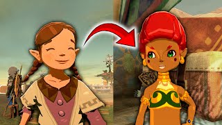 What Happens if you bring HUNNIE to MATTISON in Gerudo Town?