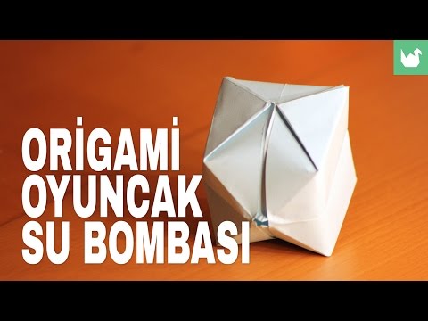 Kolayca origami yapmayı öğrenin: Kağıt su bombası