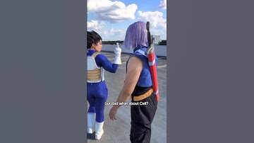YOU SHALL ONLY CALL HER "PRINCESS TRUNKS"🫵🏼 #vegeta #trunks #dragonball #dbz #dbs #cosplay #abridged