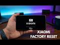 How to reset a Xiaomi phone model to factory settings (Wipe phone)