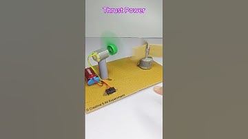 Thrust Power • Dc Motor | #dcmotor #tech #youtubeshorts #dcmotorproject