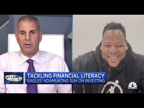 Ndamukong Suh Tackling Financial Literacy | Guy Adami on CNBC's Fast Money Episode cover