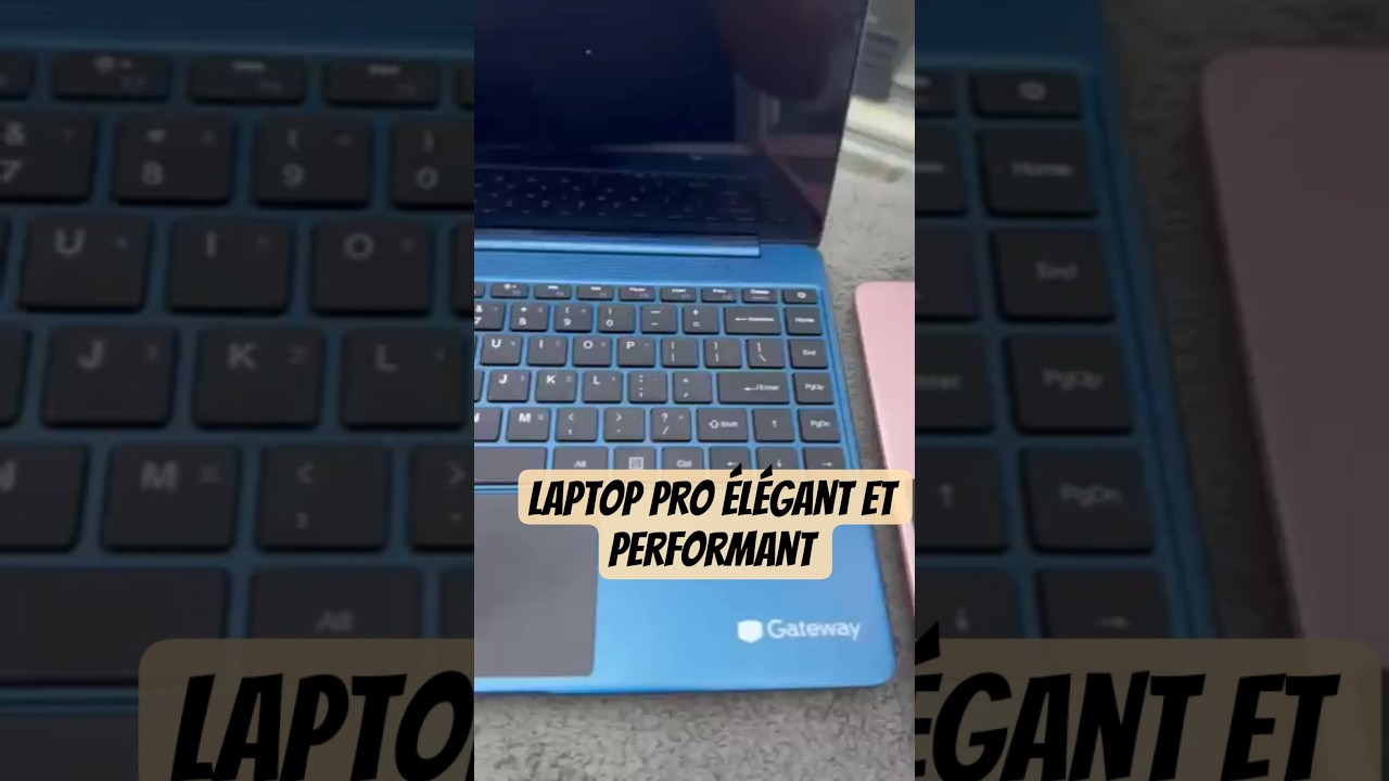 Laptop Pro Élégant Rapide