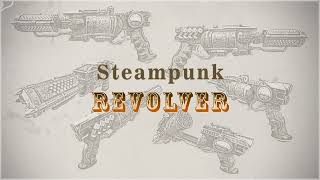 Steampunk Revolver POV