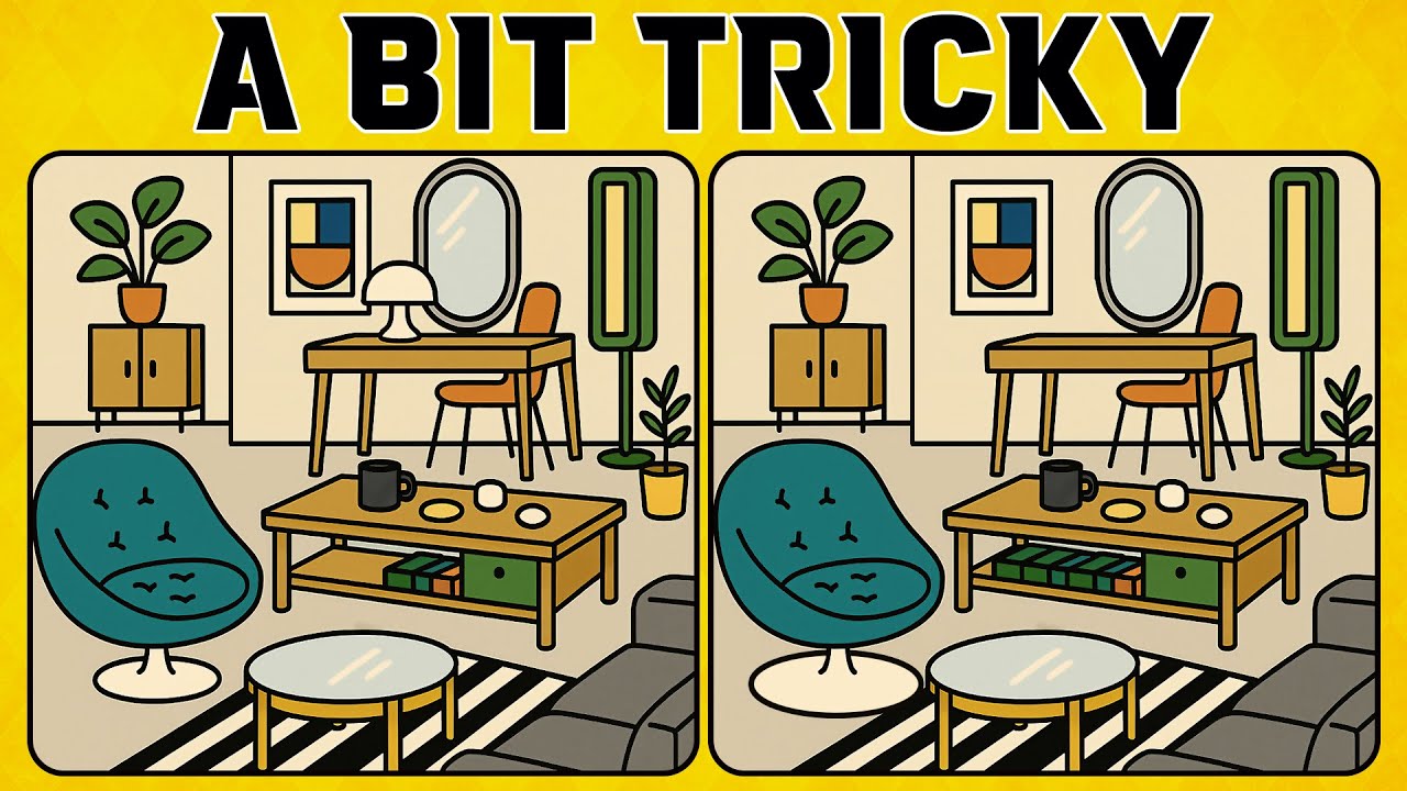 Only Sharp Eyes Can Spot All These Differences(A Bit Tricky)