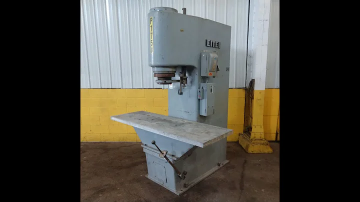 60 TON EITEL MODEL RP60 HYDRAULIC PRECISION STRAIG...