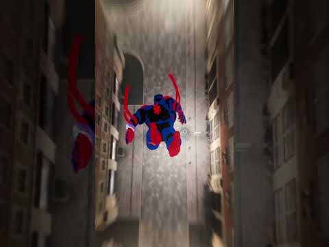 [Mods]Superhero Landing Spider-Man 2099 version #shorts #スパイダーマン #spiderman #marvel