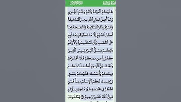 الآية 3 من سورة المائدة تلاوة خاشعة