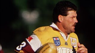 Channel Ten NSWRL Round 14 1990 Brisbane Broncos vs Canberra Raiders Highlights