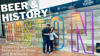 DRINKING OUR WAY THROUGH BOSTON HISTORY Boston Massachusetts Travel Vlog The Traveling Chefs
