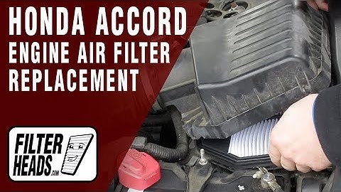 How to Replace Engine Air Filter 2008 Honda Accord L4 2.4L | TA36309, AF4044