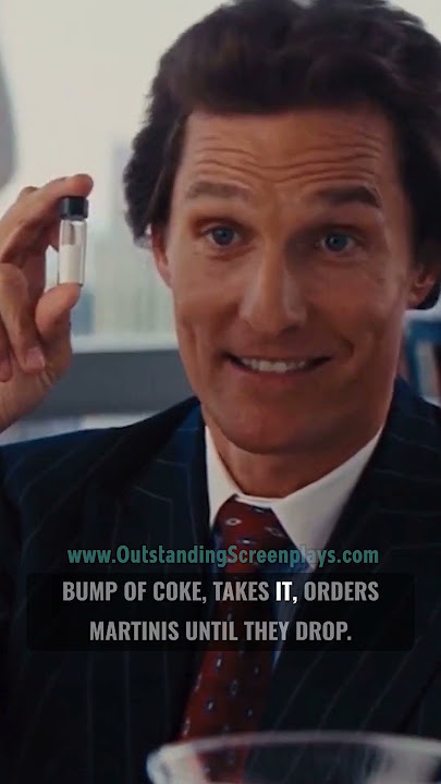 Matthew McConaughey on his Wolf of Wall Street Scene