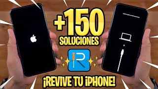 3 FORMAS PARA REVIVIR TU iPHONE 🎁 ERROR MANZANA INFINITA, PANTALLA NEGRA, MODO RECUPERACIÓN O DFU