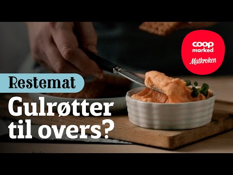 Rester av gulrøtter:
