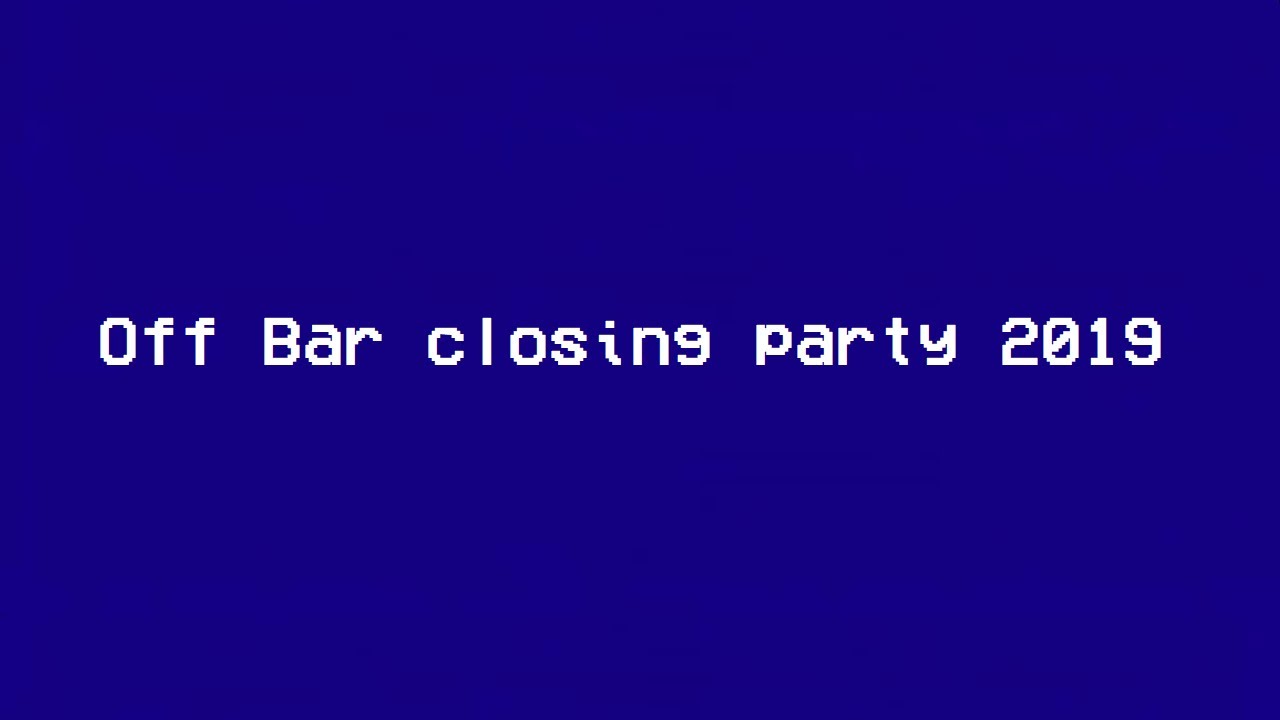 Off Bar closing party summer 2019 《Music nights in Firenze St. 2 ep.5
