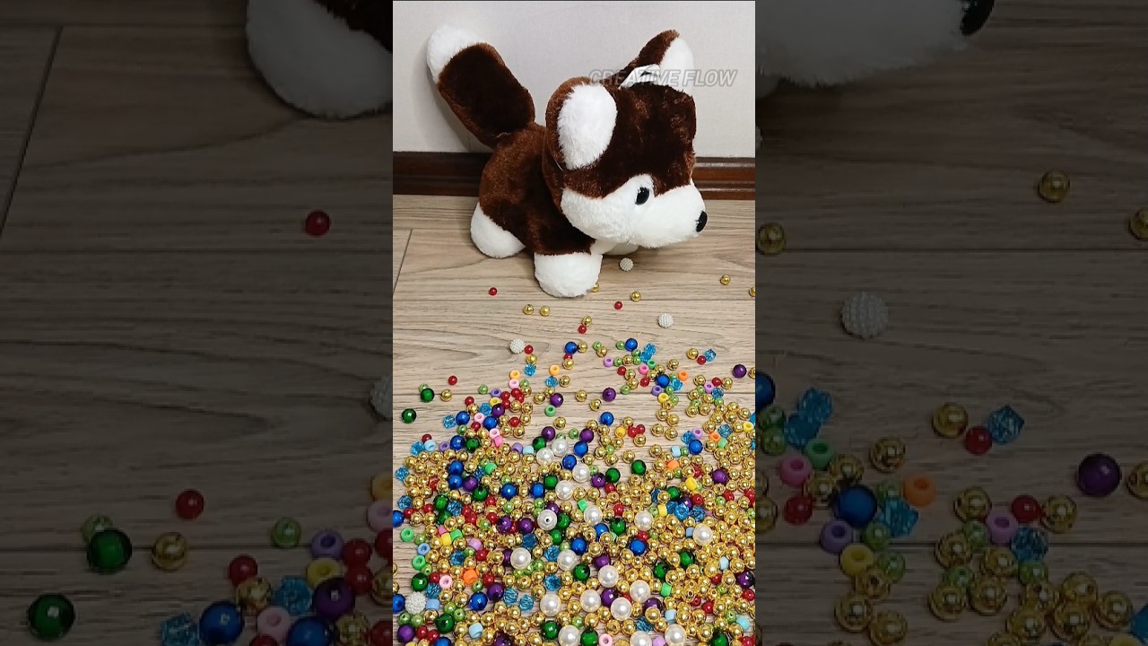 Reverse video 🦊 ASMR ⚪️🟢🟡 