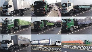 TRUK Pantura Special Idul Adha !! Truck Trailer Mercedes Benz Hino Truk Tronton UD Quester ISUZU