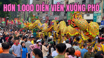 TƯNG BỪNG ĐƯỜNG PHỐ CHỢ LỚN MỪNG TẾT NGUYÊN TIÊU||DIỄU HÀNH NGHỆ THUẬT RẰM THÁNG GIÊNG ẤT TỴ 2025