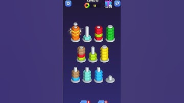 NUT SORT! most satisfying game just for you! #viralgames #games #shortgames ##gameshort #satisfying