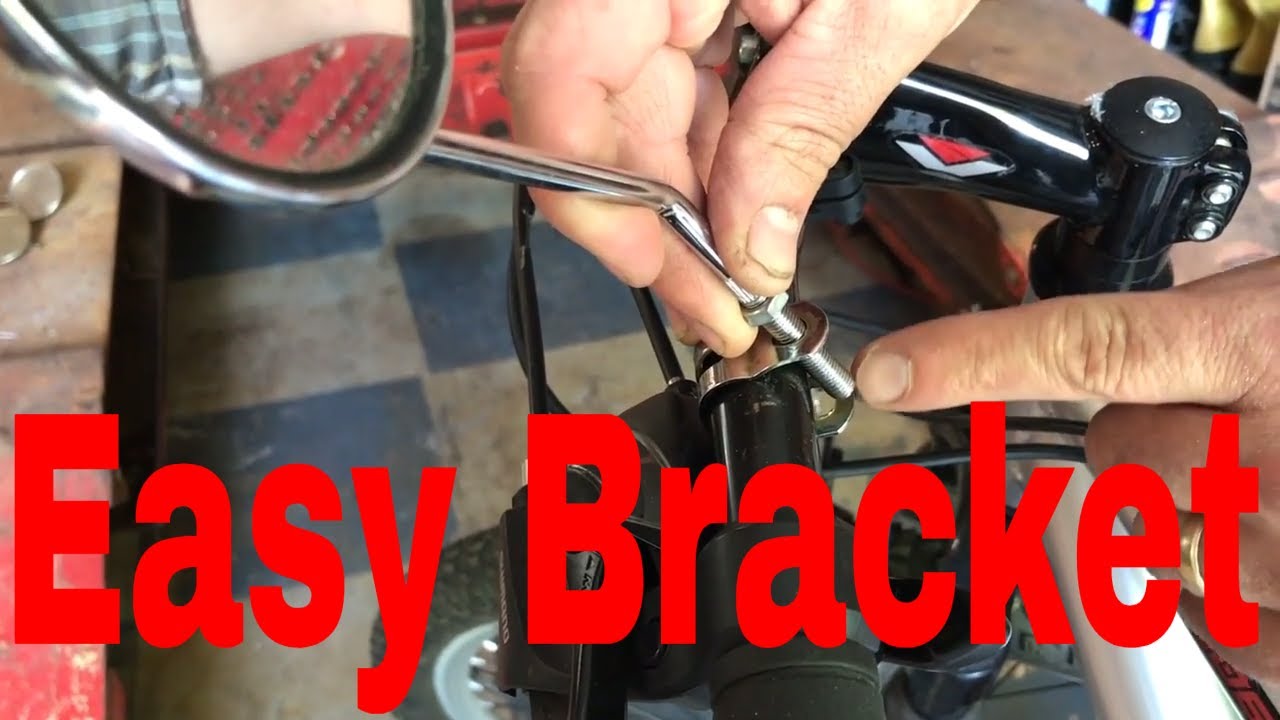 How to fix my bike mirror YouTube