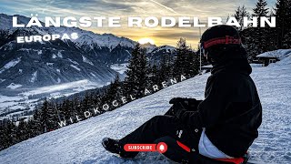 Längste Rodelbahn Europas Wildkogel Arena Rodeln In Bramberg & Neukirchen