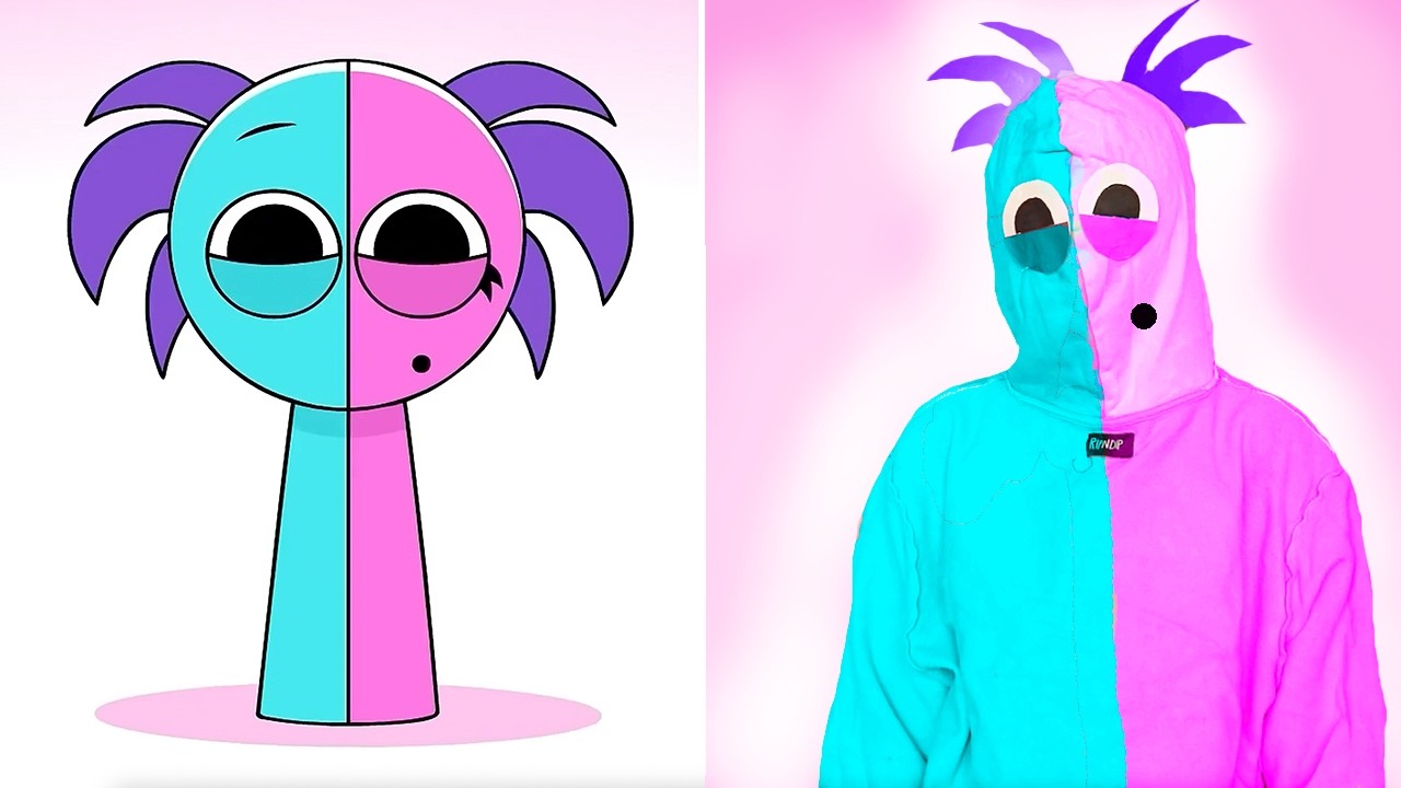 Sprunki 4 Phase 4 SEMIHEMI Incredibox in Real life. ❤️ #sprunki #incredibox