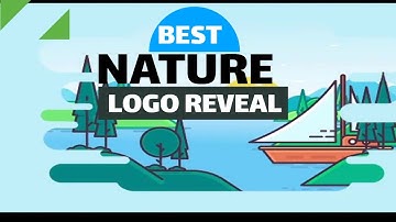 2D Nature logo reveal Logo Reveal - Intro Video Maker