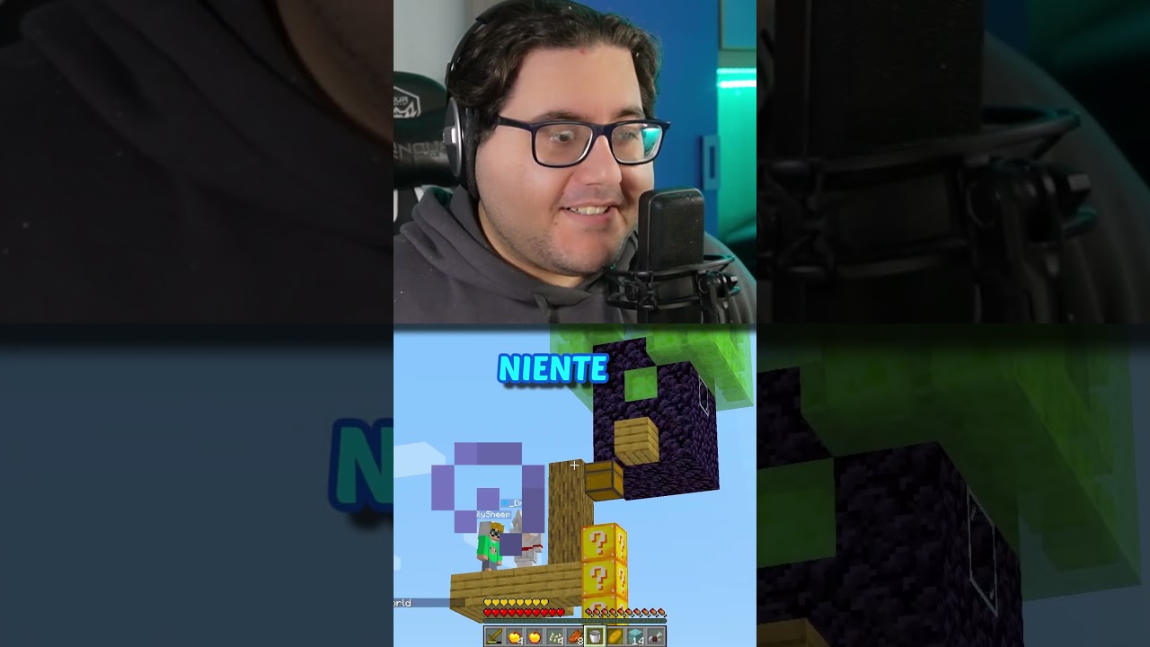COSA SUCCEDE QUANDO UN NABBO SU MINECRAFT CERCA SCUSE!
