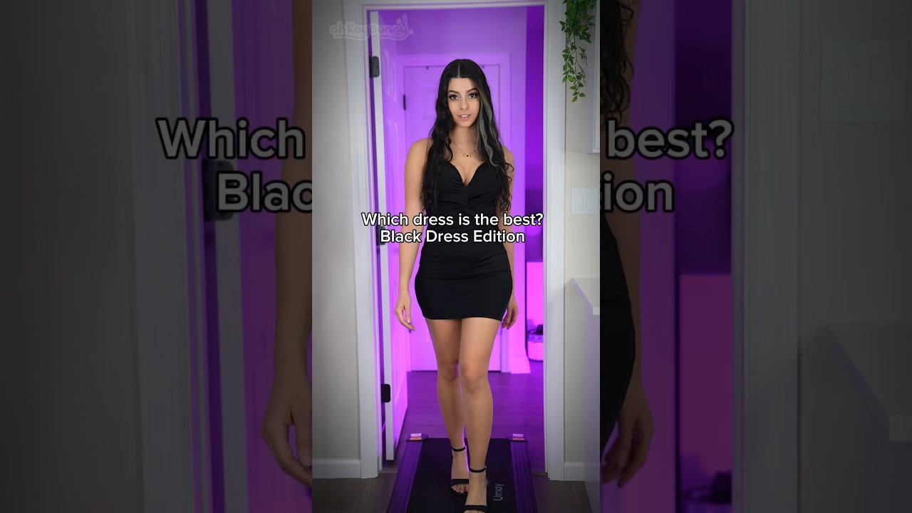 which dress was your favorite? 🖤 #foryou #fyp #fashion #foryoupage